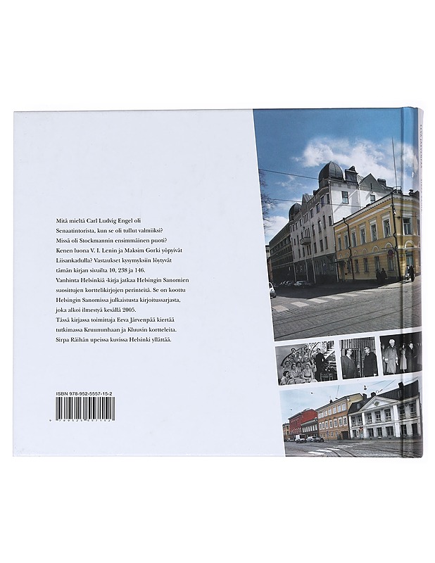 Vanhinta Helsinkiä : kertomuksia Kluuvin ja Kruununhaan kortteleista - Järvenpää, Eeva - Historiakirjat - 10105523528 - 1