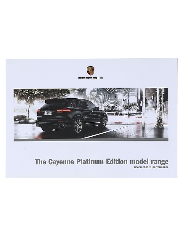 The Cayenne Platinum Edition Model Range - Harrastekirjat - 10105523546 - 0