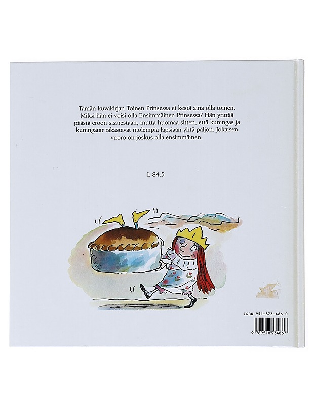 Toinen prinsessa - Oram, Hiawyn - Lastenkirjat - 10105523549 - 1