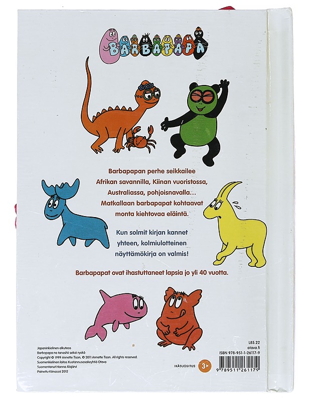 Barbapapa matkustaa - Tison, Annette - Lastenkirjat - 10105523556 - 1