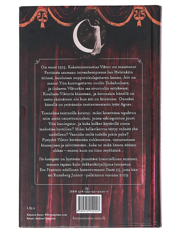 Yön kuningatar - Frantz, Eva - Jännitys ja dekkarit - 10105523573 - 1