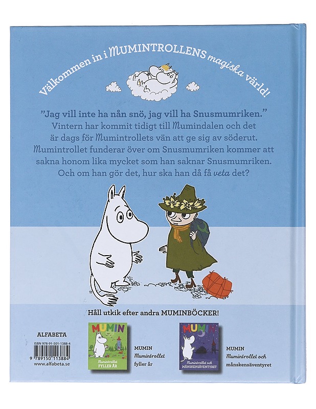 Mumin : det snöar i Mumindalen - Jansson, Tove - Lastenkirjat - 10105523574 - 1