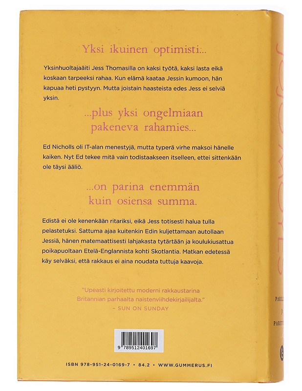 Parillisia ja parittomia - Moyes, Jojo - Romaanit ja novellit - 10105523609 - 1