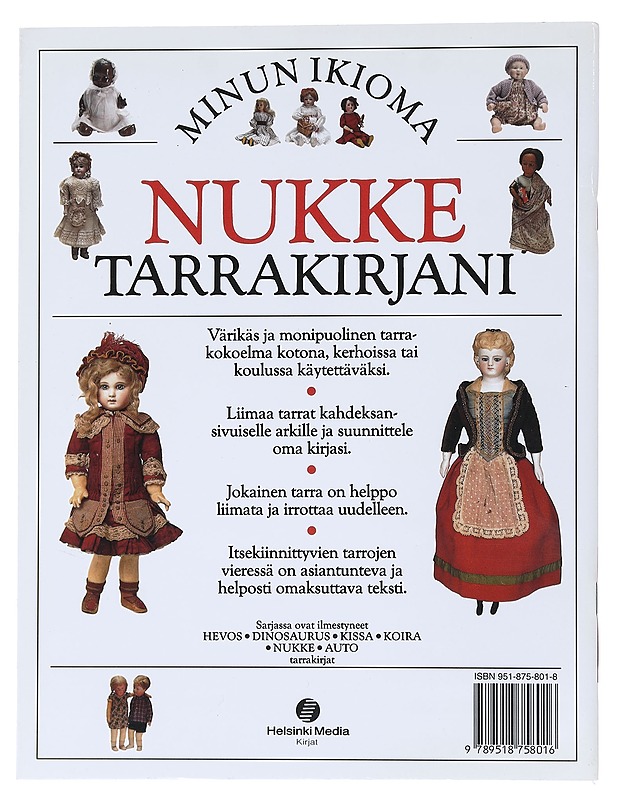 Minun ikioma nukketarrakirjani - Paalosmaa, Helena - Lastenkirjat - 10105523622 - 1