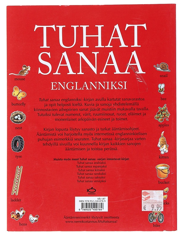 Tuhat sanaa englanniksi - Amery, Heather - Lastenkirjat - 10105523627 - 1