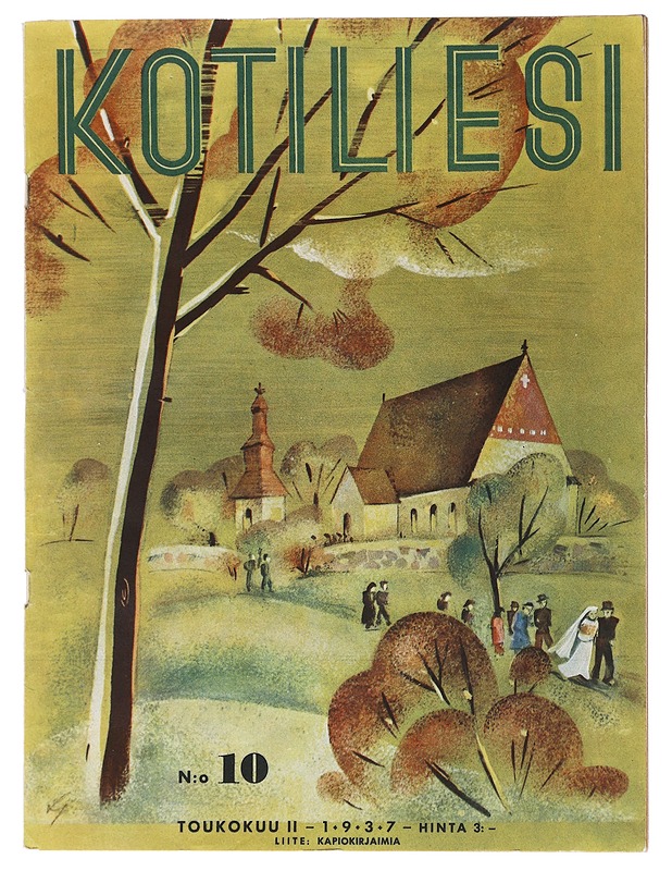 Kotiliesi No: 10  , 1937 - Lehdet - 10105523635 - 0