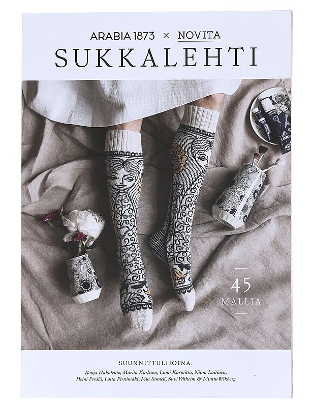 Arabia X Novita sukkalehti - Hakalehto, Rona - Tietokirjat ja oppaat - 10105523644 - 0