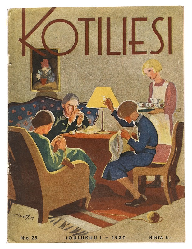 Kotiliesi No 23 ,1937 - Lehdet - 10105523646 - 0