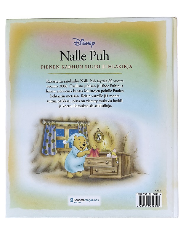 Nalle Puh : pienen karhun suuri juhlakirja - Disney, Walt - Lastenkirjat - 10105523655 - 1