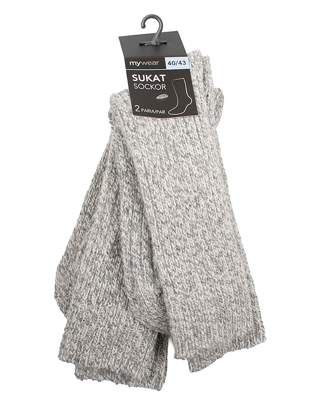 MYWEAR villasekoitesukat, 40/43, 2 paria - Asusteet - 10105523694 - 0