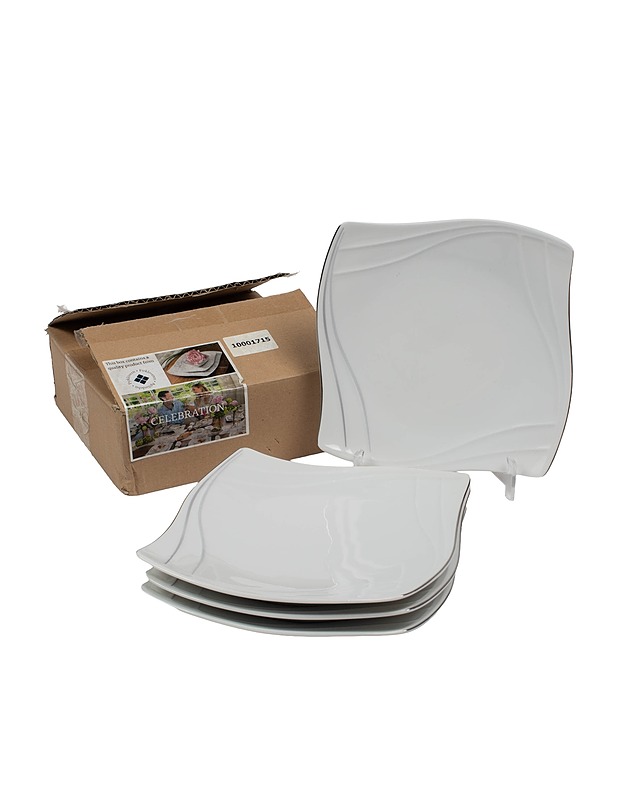 FYRKLÖVERN Celebration lautaset, 4 kpl - Lautaset ja kulhot - 10105523739 - 0