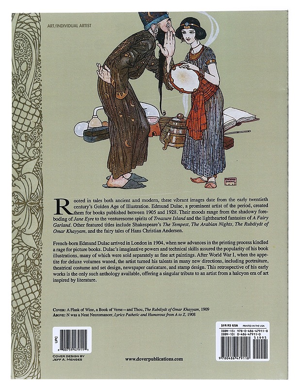 An Edmund Dulac Treasury - Jeff A. Menges - Historiakirjat - 10105523757 - 1