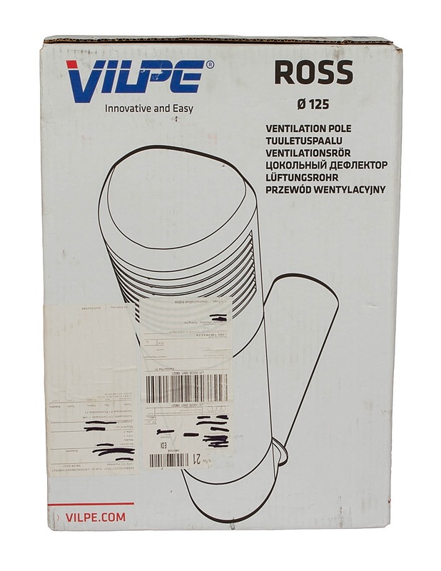 VILPE Ross tuuletuspaalu 125 - Rakennustarvikkeet - 10105523806 - 0