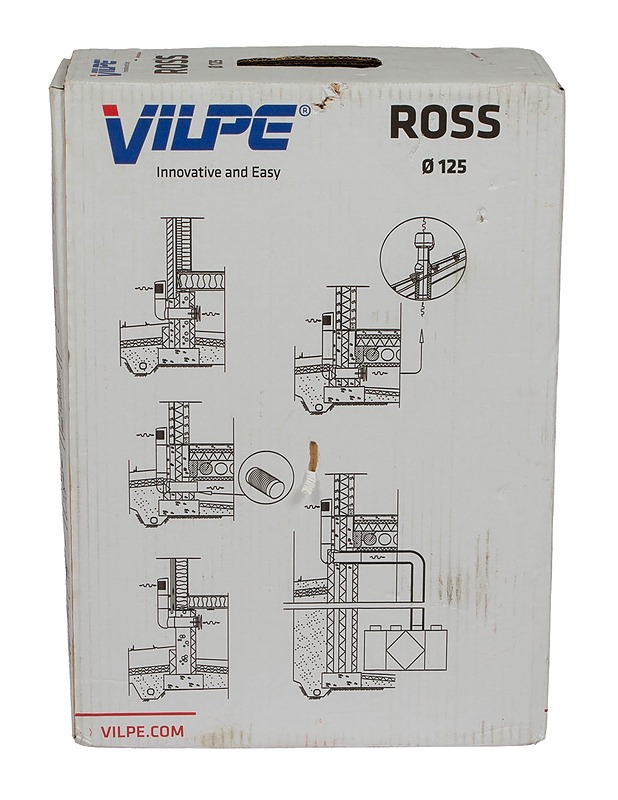 VILPE Ross tuuletuspaalu 125 - Rakennustarvikkeet - 10105523806 - 1