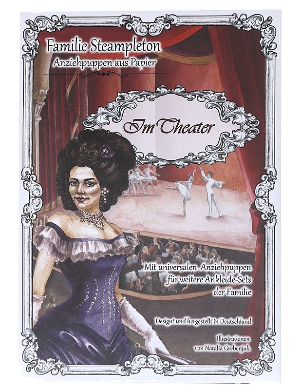 Steampleton Family : Im Theater - Natalie Grebenjuk - Askartelu - 10105523820 - 0