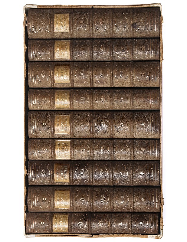 Juhani Aho kootut teokset 1-10 - Romaanit ja novellit - 10105523829 - 0