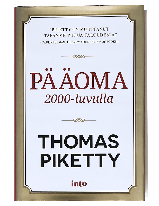 Pääoma 2000-luvulla - Piketty, Thomas - Historiakirjat - 10105523837 - 0