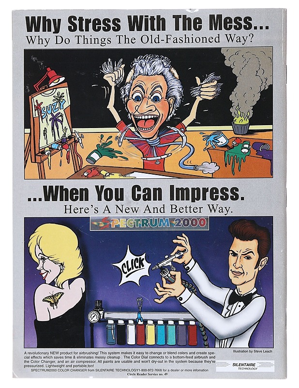 Air Brush Action N:o February/2001 - Stieglitz, Clifford - Lehdet - 10105523841 - 1