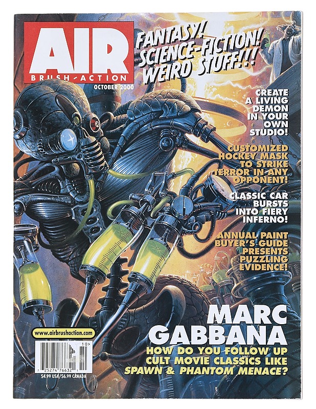 Air Brush Action N:o October 2000 - Stieglitz, Clifford - Lehdet - 10105523846 - 0