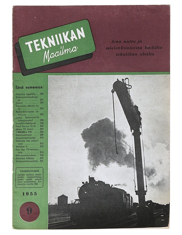Tekniikan maailma 9/1955 - Lehdet - 10105523862 - 0