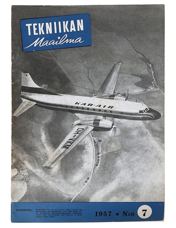 Tekniikan maailma 7/1957 - Lehdet - 10105523883 - 0