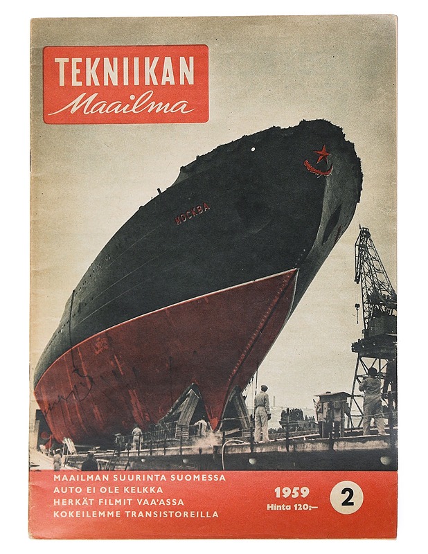 Tekniikan maailma 2/1959 - Lehdet - 10105523902 - 0