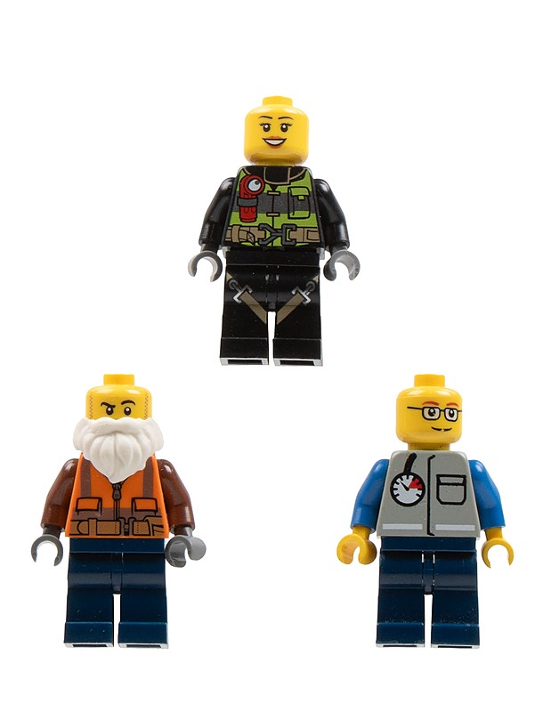 LEGO minifiguuri, 3 kpl - Lasten lelut - 10105523908 - 0