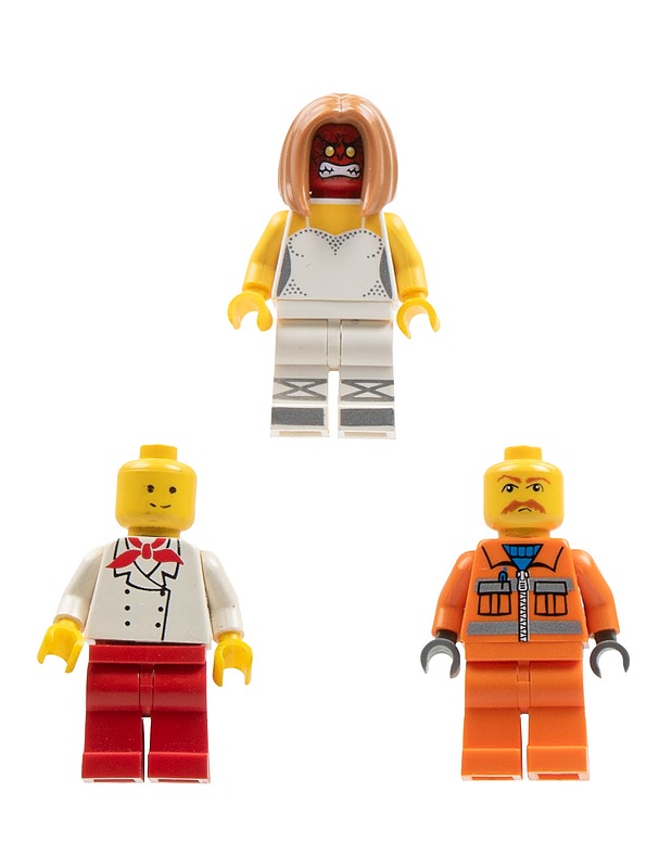 LEGO minifiguuri, 3 kpl - Lasten lelut - 10105523920 - 0