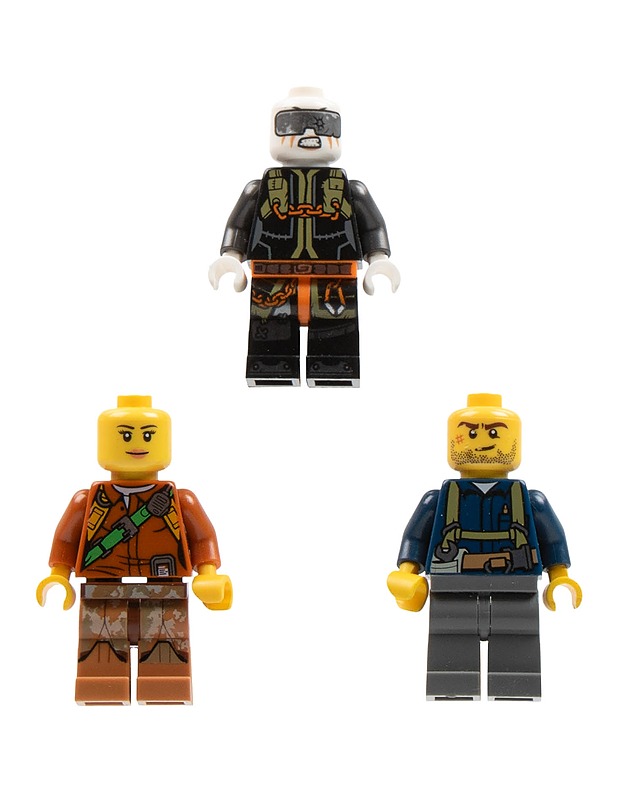 LEGO minifiguuri, 3 kpl - Lasten lelut - 10105523926 - 0