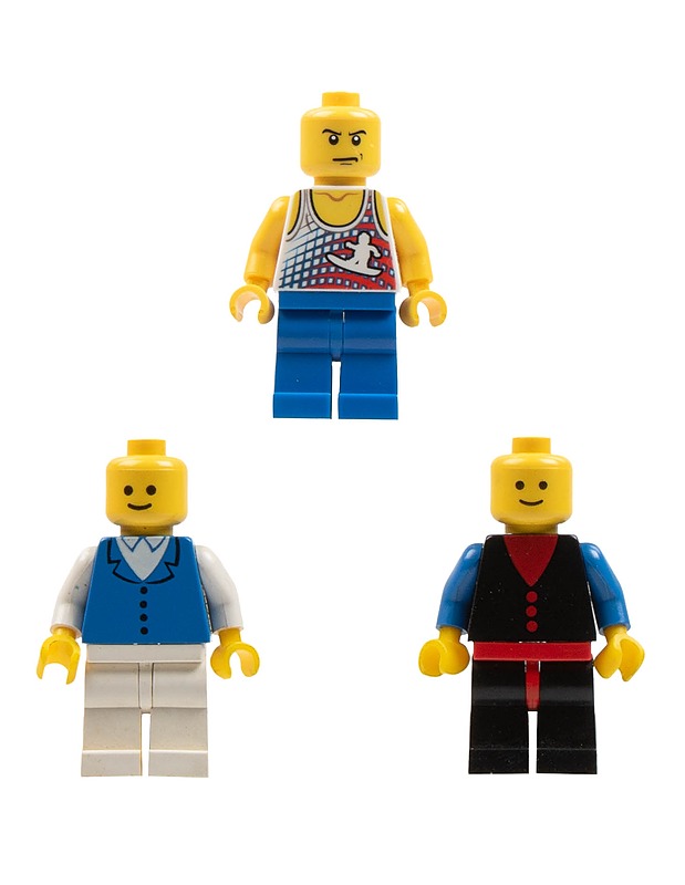 LEGO minifiguuri, 3 kpl - Lasten lelut - 10105523933 - 0