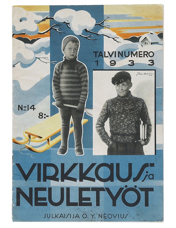 Virkkaus ja neuletyöt 4/1933 - Lehdet - 10105523957 - 0