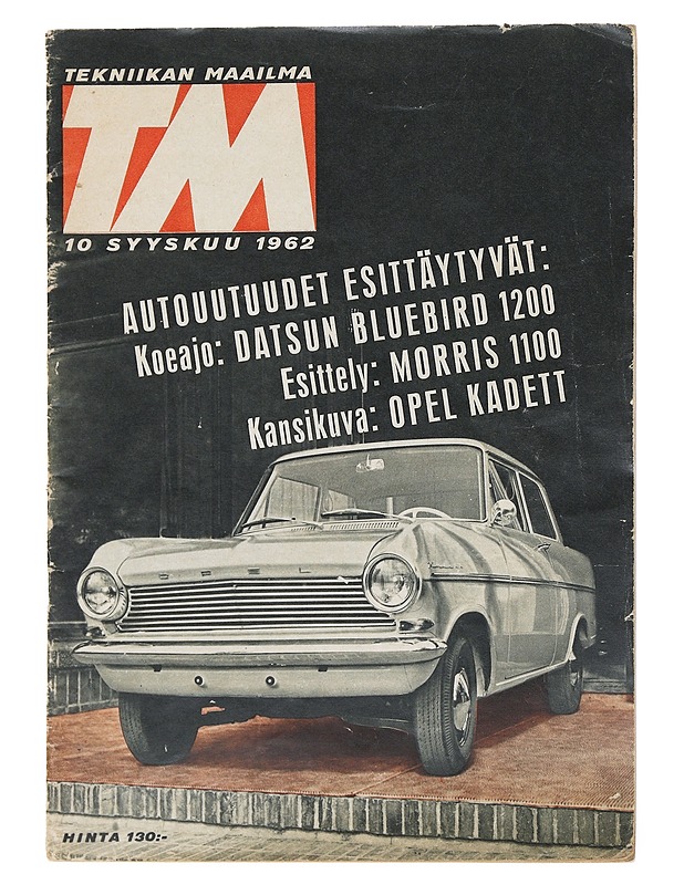 Tekniikan maailma 9/1962 - Lehdet - 10105523973 - 0