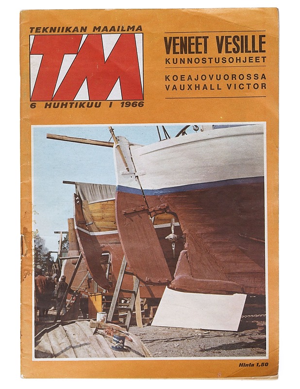 Tekniikan maailma 4/1966 - Lehdet - 10105523984 - 0