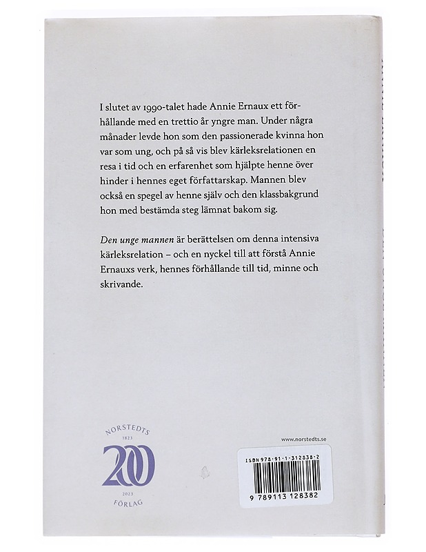 Den unge mannen - Ernaux, Annie - Romaanit ja novellit - 10105523997 - 1