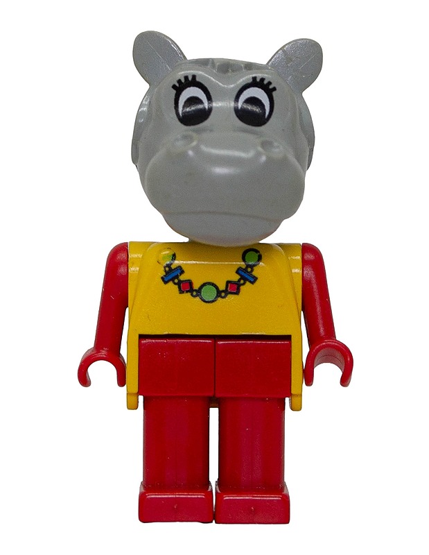 LEGO Fabuland Hanna Hippopotamus figuuri - Lasten lelut - 10105523998 - 0