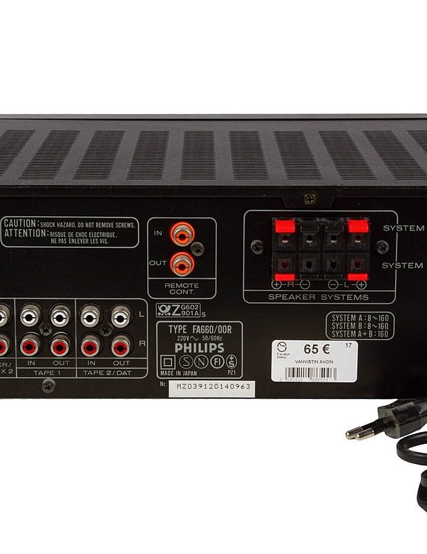 Philips FA660/00R vahvistin - Viihde-elektroniikka - 10105524080 - 3
