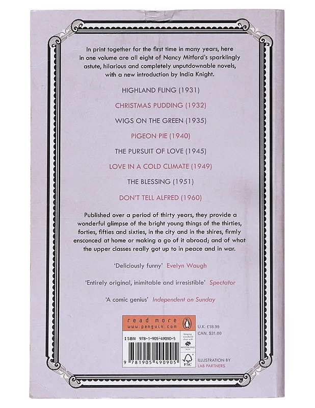 The Penguin complete novels of Nancy Mitford - Romaanit ja novellit - 10105524120 - 1