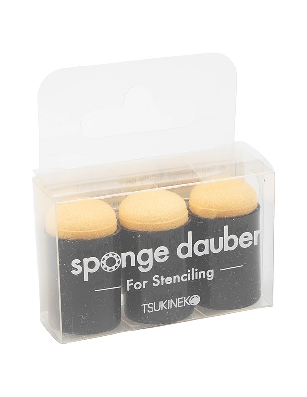 TSUKINEKO Sponge dauber sormisienet, 3 kpl - Askartelu - 10105524122 - 0