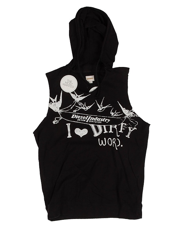 DIESEL hihaton huppari, L - Naisten paidat ja topit - 10105524175 - 0