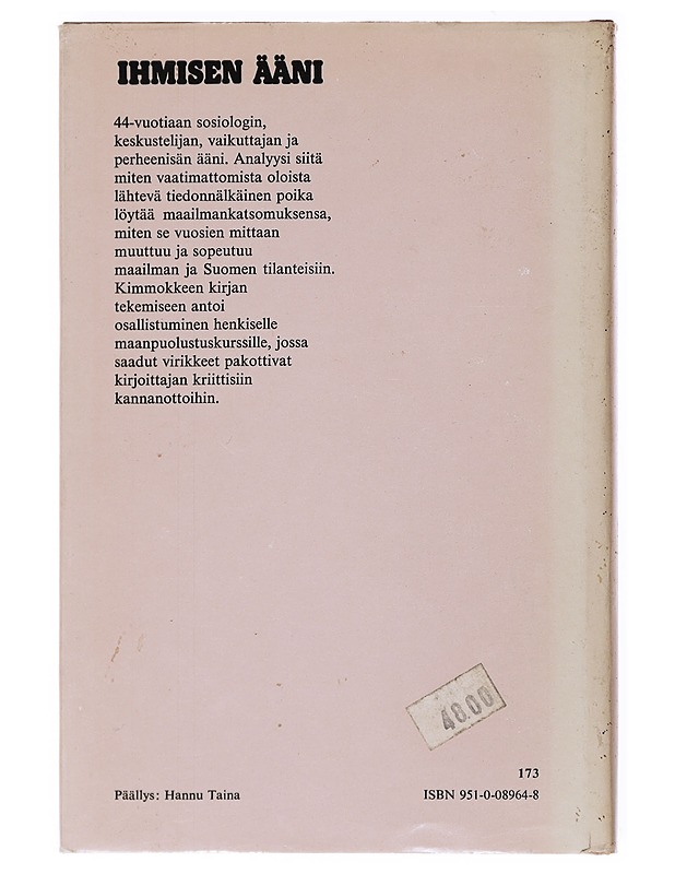 Ihmisen ääni - Antti Eskola - Tietokirjat ja oppaat - 10105524181 - 1