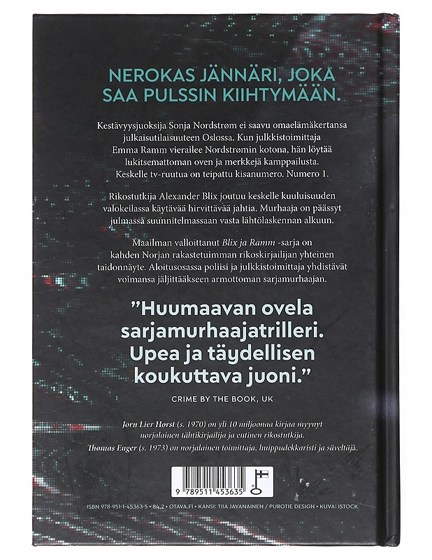 Lähtölaskenta - Horst, Jørn Lier - Jännitys ja dekkarit - 10105524193 - 1