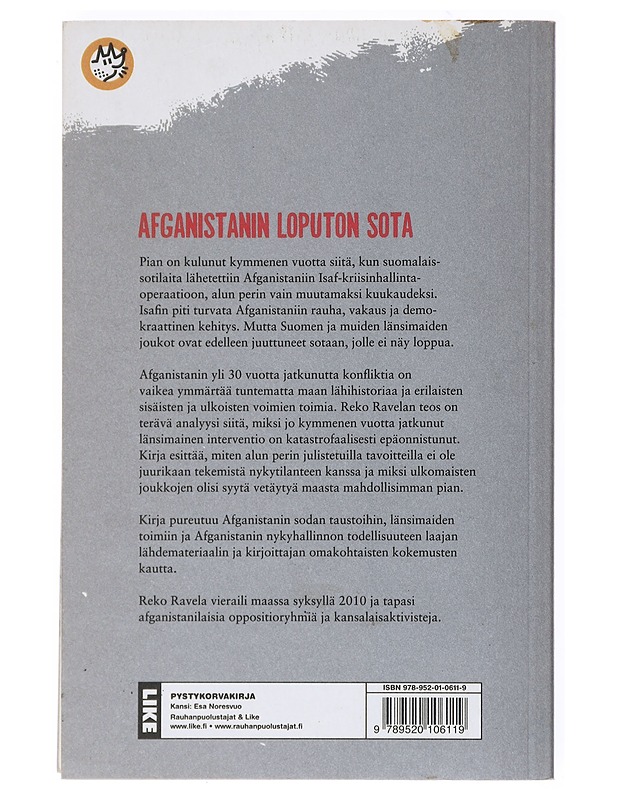 Afganistanin loputon sota - Ravela, Reko - Historiakirjat - 10105524202 - 1