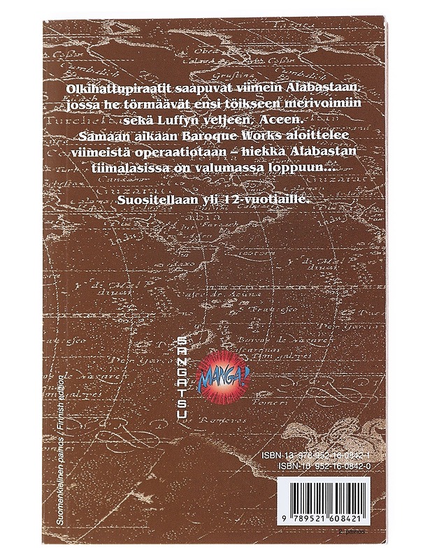 Ace astuu näyttämölle - Oda, Eiichiro - Sarjakuvat - 10105524214 - 1