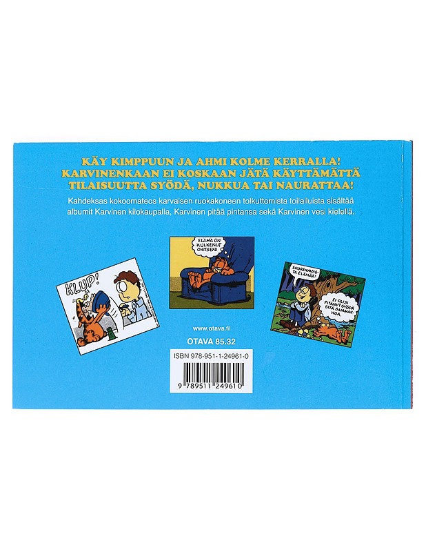 Paksu-Karvinen. 8 - Davis, Jim - Sarjakuvat - 10105524219 - 1