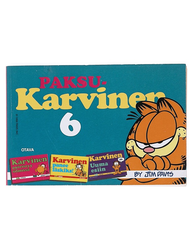 Paksu-Karvinen. 6 - Davis, Jim - Sarjakuvat - 10105524222 - 0