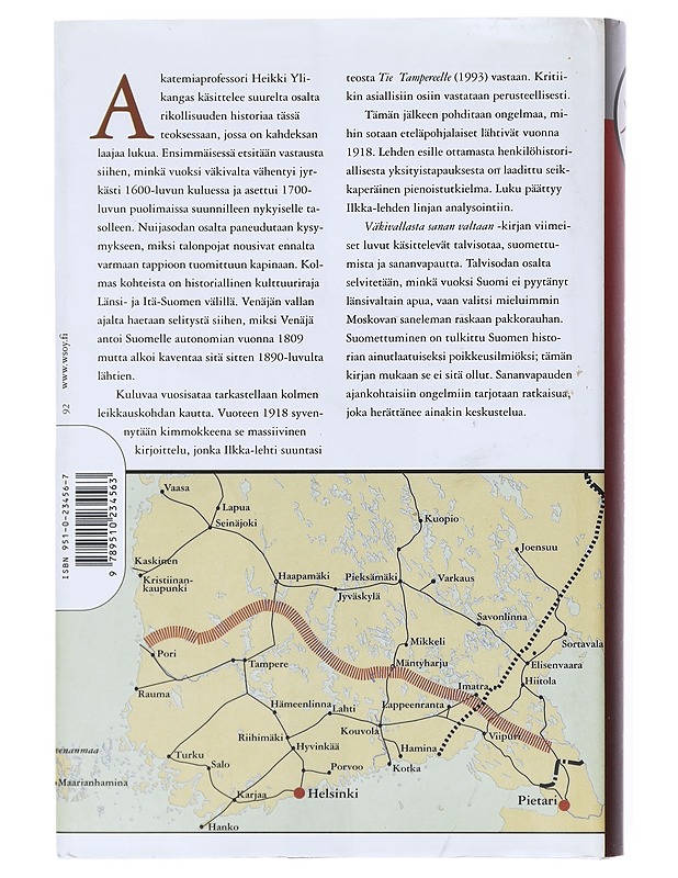 Väkivallasta sanan valtaan : suomalaista menneisyyttä keskiajalta nykypäiviin - Heikki Ylikangas - Historiakirjat - 10105524234 - 1