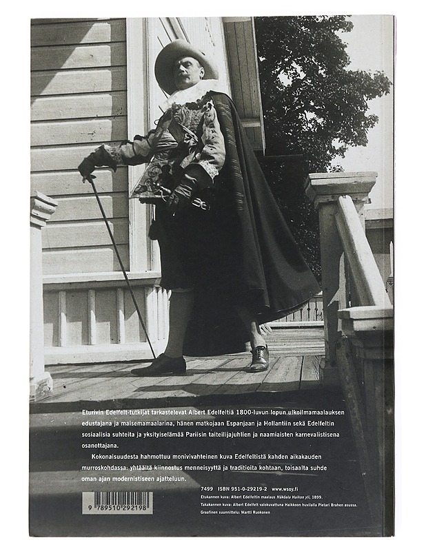 Edelfelt : matkoja, maisemia ja naamiaisia - Anttila, Elina - Elämäkerrat ja muistelmat - 10105524244 - 1