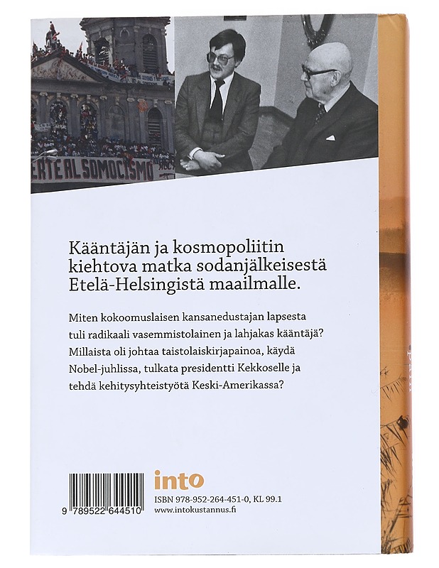 Tuulimyllyjä päin : kapinallisen kielimiehen muistelmia - Jyrki Lappi-Seppälä - Elämäkerrat ja muistelmat - 10105524249 - 1