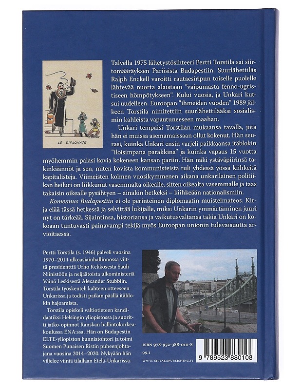 Komennus Budapestiin - Pertti Torstila - Elämäkerrat ja muistelmat - 10105524260 - 1