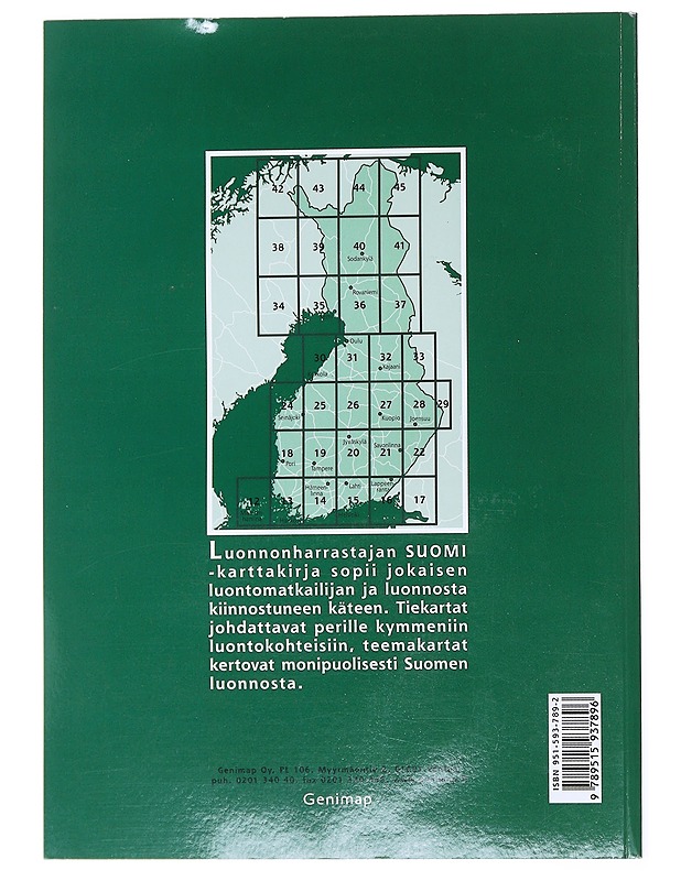 Luonnonharrastajan Suomi : Karttakirja - Harrastekirjat - 10105524269 - 1